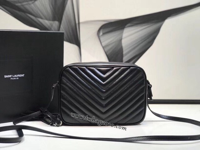 YSL专柜款女包 聖羅蘭經典款MONOGRAM SAINT LAURENT相機包 YSL肩背斜挎包 520534  jjh1193